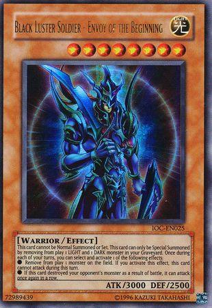 Black Luster Soldier - Envoy of the Beginning [IOC-EN025] Ultra Rare (ONLINE ORDER ONLY)