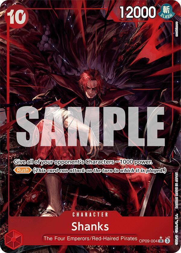 Shanks (Alternate Art) [Emperors in the New World] (ONLINE ORDER ONLY)