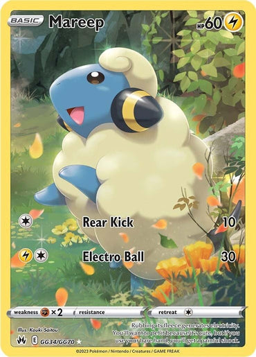 Mareep (GG34/GG70) [Sword & Shield: Crown Zenith] (Online Only)
