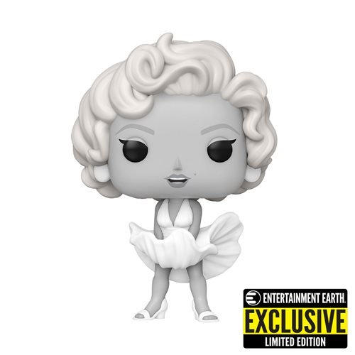 Funko POP! Icons - Marilyn Monroe (Black and White) Vinyl Figure Entertainment Earth Exclusive [READ DESCRIPTION] (ONLINE ORDER ONLY)