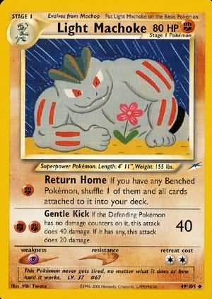 Light Machoke (49/105) [Neo Destiny Unlimited] (Online Only)