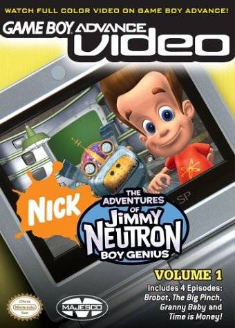 Game Boy Advance Video: The Adventures of Jimmy Neutron, Boy Genius - Volume 1 (Gameboy Advance) (ONLINE ORDER ONLY)
