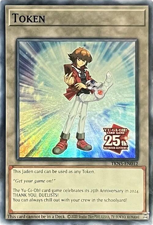 yugioh deck jaden Token: Jaden [TKN5-EN012] Super Rare
