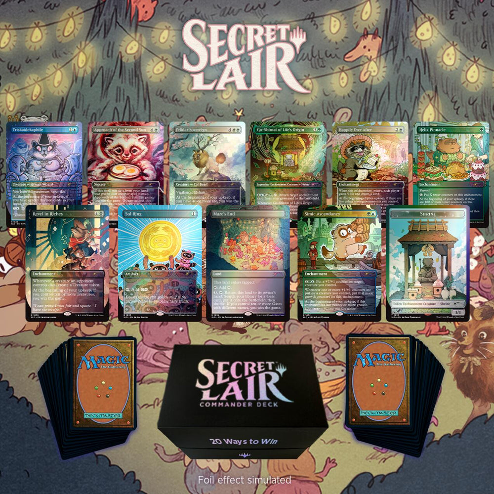 Secret Lair Commander Deck: 20 Ways to Win [SLD] (ONLINE ORDER ONLY)