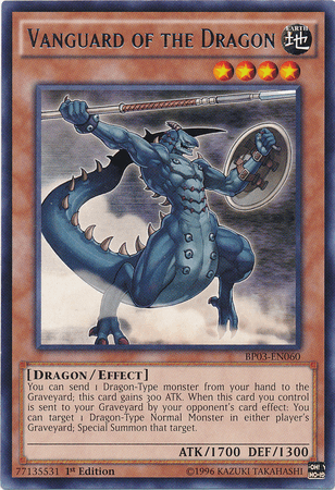 Vanguard of the Dragon [BP03-EN060] Rare (ONLINE ORDER ONLY)