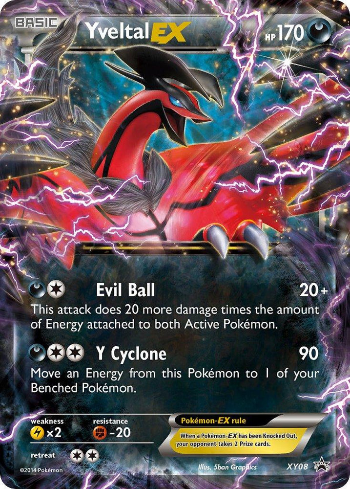 Yveltal EX (XY08) [XY: Black Star Promos] (Online Only)