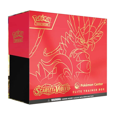 Scarlet & Violet - Elite Trainer Box (Koraidon) (Pokemon Center Exclusive) (ONLINE ORDER ONLY)