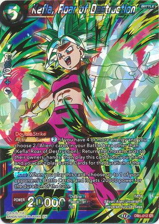 Kefla, Roar of Destruction (DB1-012) [Dragon Brawl] (ONLINE ORDER ONLY)