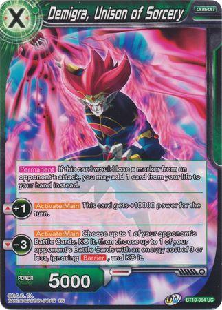 Demigra, Unison of Sorcery (BT10-064) [Rise of the Unison Warrior 2nd Edition] (ONLINE ORDER ONLY)