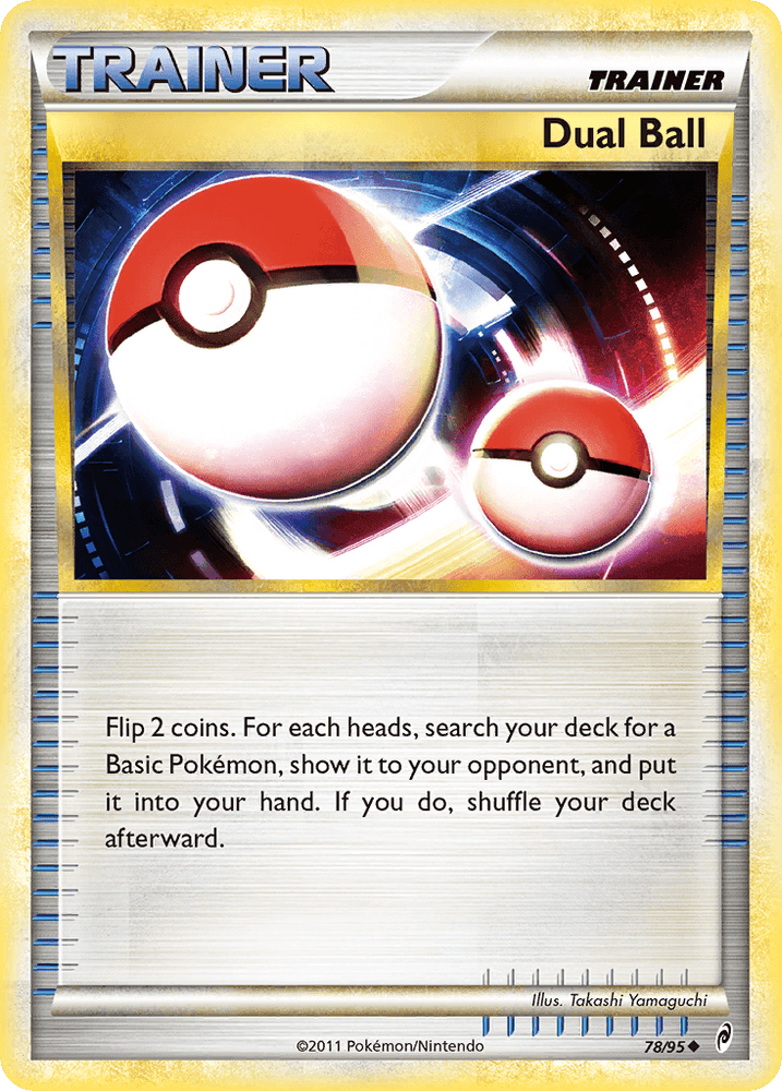 Dual Ball (78/95) [HeartGold & SoulSilver: Call of Legends] (Online Only)