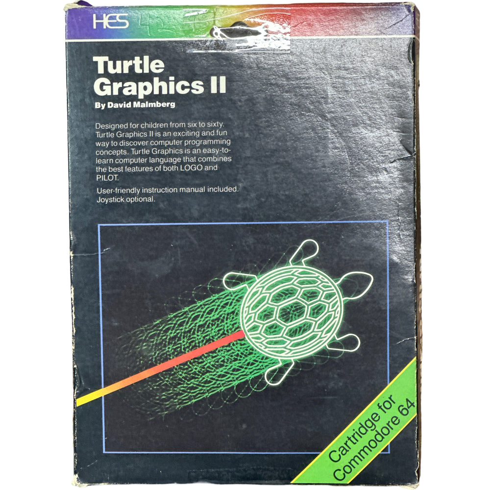 Turtle Graphics II - Commodore 64/128 (Online Order Only)