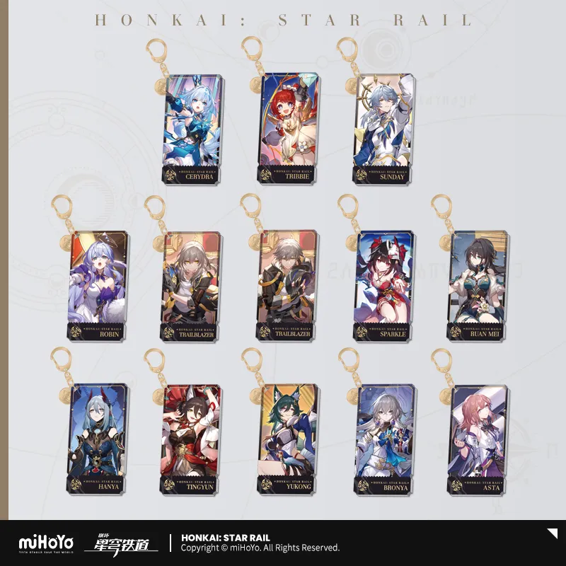 The Harmony Character Warp Artwork Acrylic Keychain (ONLINE ORDER ONLY)