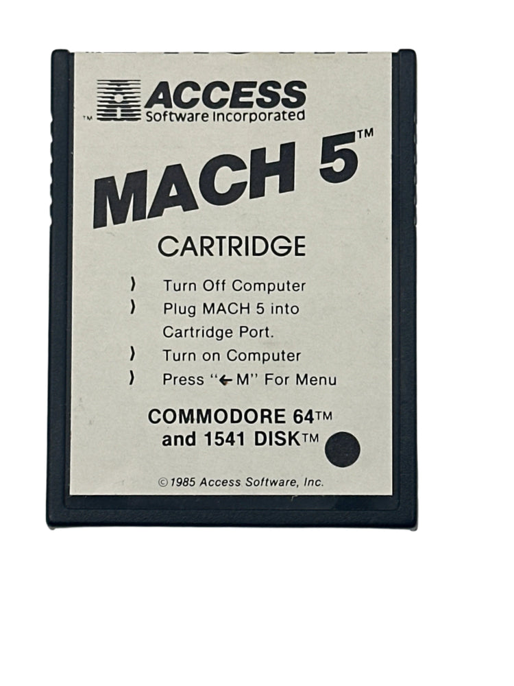 Mach 5 Fast Load Cartridge - Commodore 64 (Online Order Only)