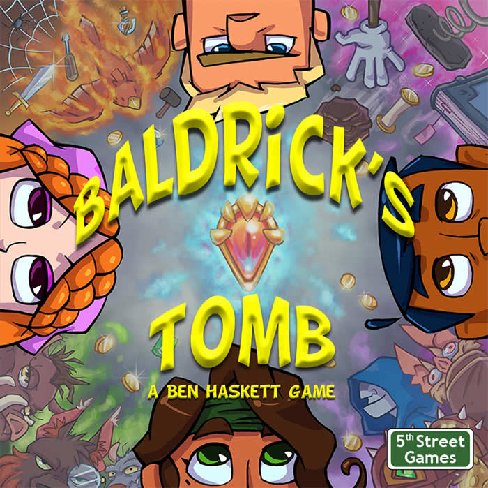 5TH1004 Baldricks Tomb Board Game 5th Street Games (ONLINE ORDER ONLY)