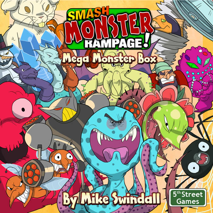 5TH1005M Smash Monster Rampage Mega Monster Box 5th Street Games (ONLINE ORDER ONLY)