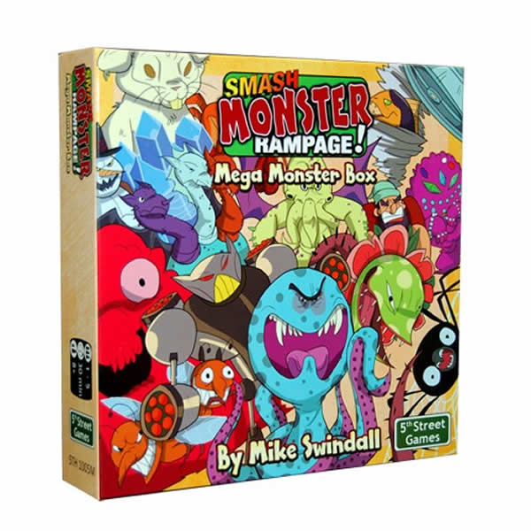 5TH1005 Smash Monster Rampage Interactive Board Game 5th Street Games (ONLINE ORDER ONLY)