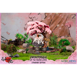 First 4 Figures: Okamiden - Chibiterasu 10-Inch PVC Statue (Standard Edition) (ONLINE ORDER ONLY)