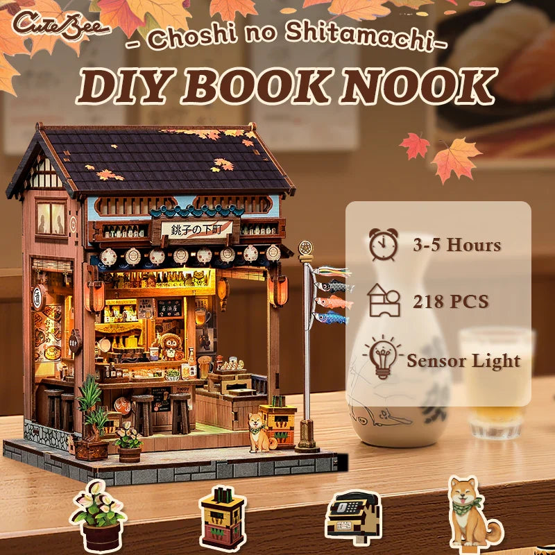 CUTEBEE DIY Miniature House | Choshi no Shitamachi