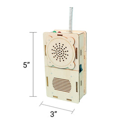 Build & Learn Walkie Talkie STEM Kit (Set of 2) – Hands-On Electronics (ONLINE ORDER ONLY)