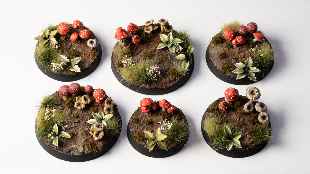 Gamers Grass | Basing Bits | Forest Mushrooms