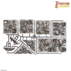 Dungeons & Lasers: Caves Series - Demonic Caves Pre-Painted Prismacast Terrain (ONLINE ORDER ONLY)