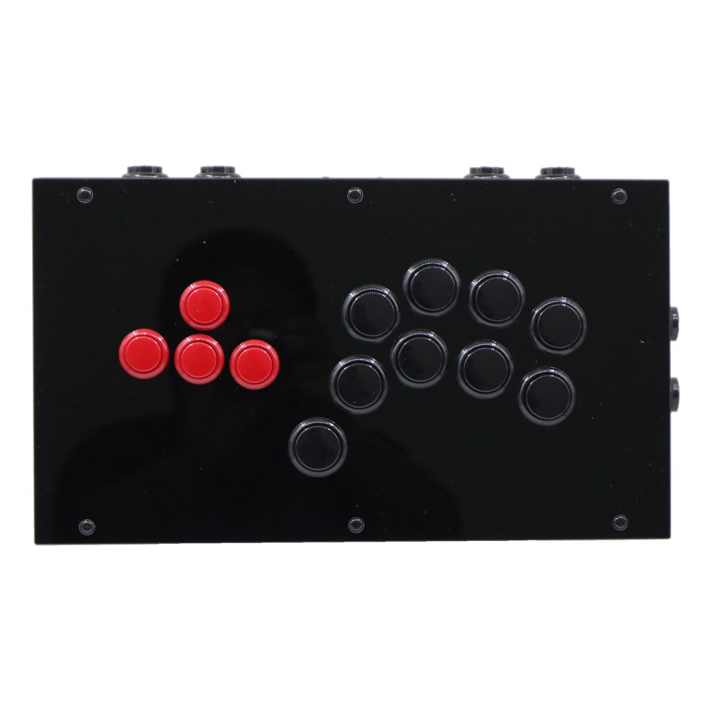 RAC-J802B All Button Leverless Arcade Game Controller for PC/PS/XBOX/SWITCH (Online Only)