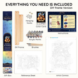 Harry Potter and the Sorcerer's Stone - Paint By Numbers Kit (ONLINE ORDER ONLY)