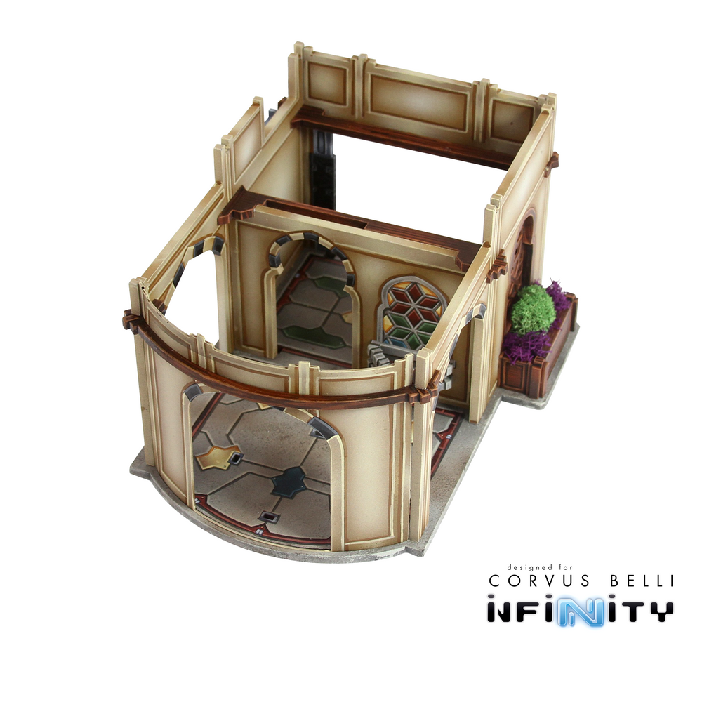 Alcazaba Utility Buildings (2-Pack) — Bare MDF
