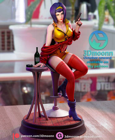 Faye Valentine - Cowboy Bepop (SFW/NSFW 18+ Only) - 1:6 Scale (ONLINE ORDER ONLY)