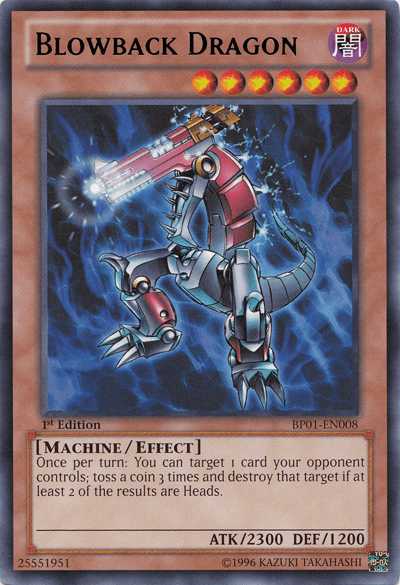 Blowback Dragon [BP01-EN008] Rare (ONLINE ORDER ONLY)
