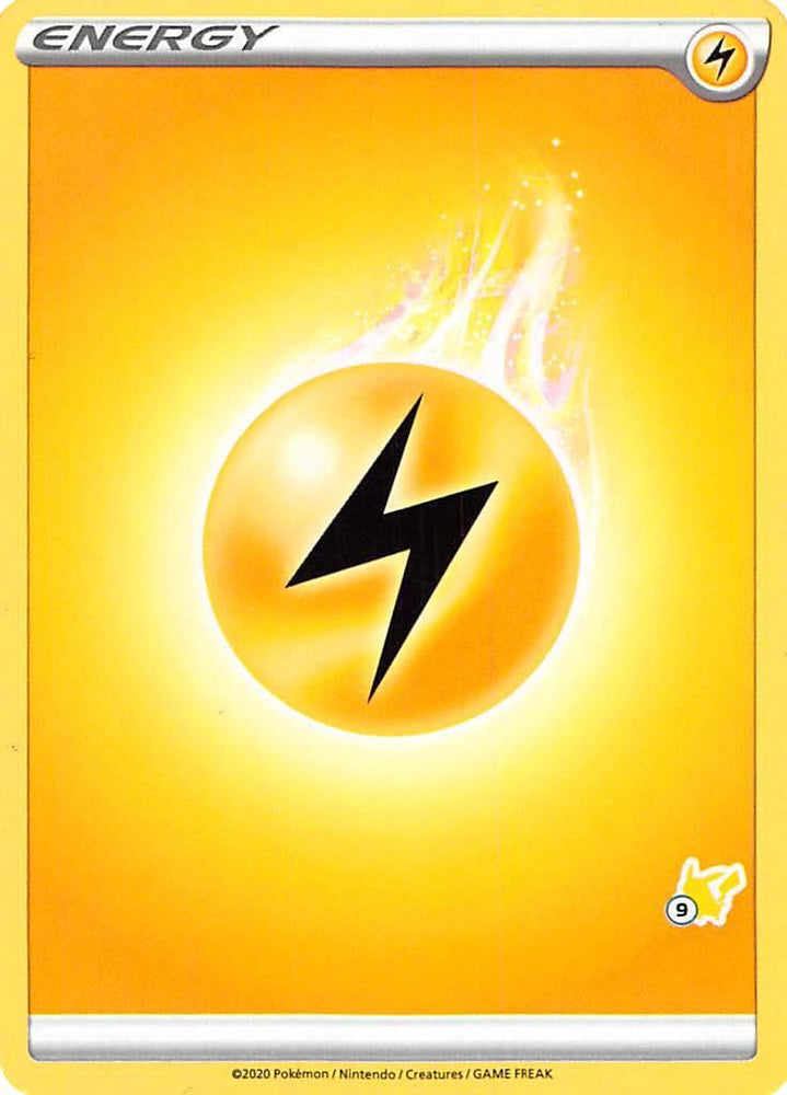 Lightning Energy (Pikachu Stamp #9) [Battle Academy 2022] (Online Only)