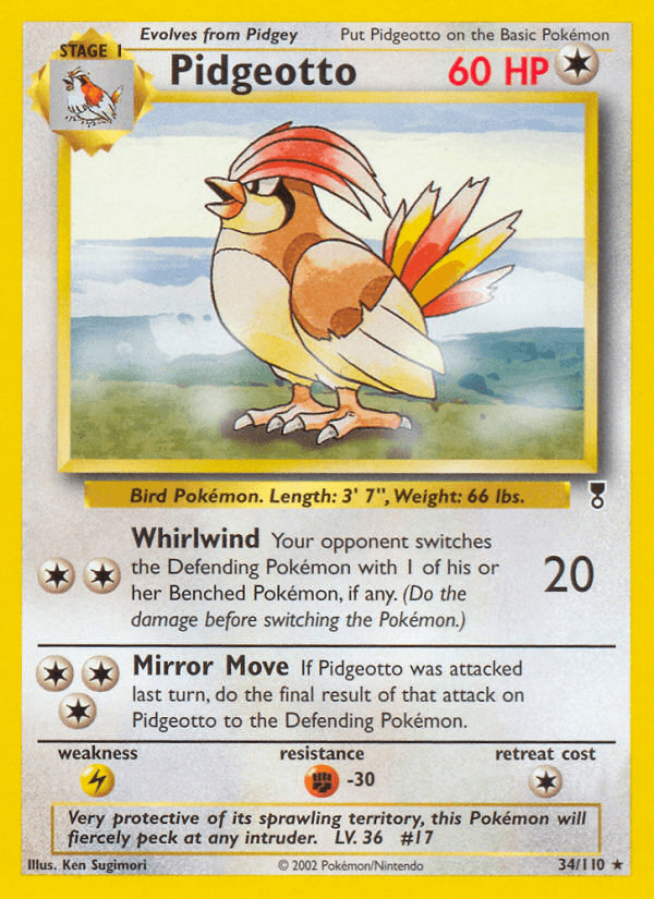 Pidgeotto (34/110) [Legendary Collection] (Online Only)