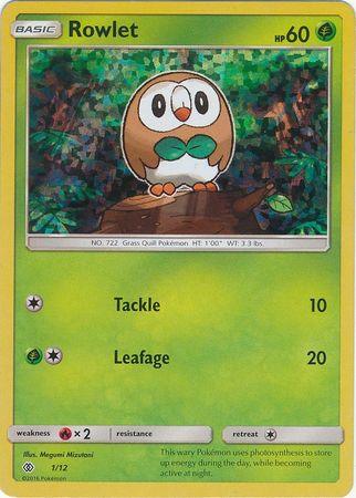 Rowlet (1/12) [McDonald's Promos: 2017 Collection] (Online Only)