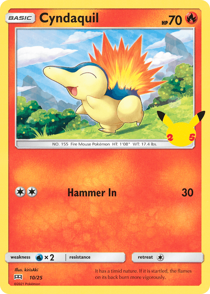 Cyndaquil (10/25) [McDonald's 25th Anniversary] (Online Only)
