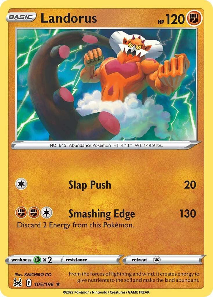 Landorus (105/196) [Sword & Shield: Lost Origin] (Online Only)