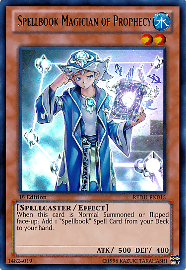 Spellbook Magician of Prophecy [REDU-EN015] Ultra Rare (ONLINE ORDER ONLY)