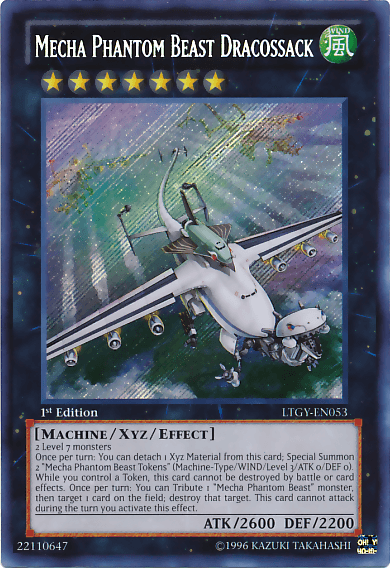 Mecha Phantom Beast Dracossack [LTGY-EN053] Secret Rare (ONLINE ORDER ONLY)