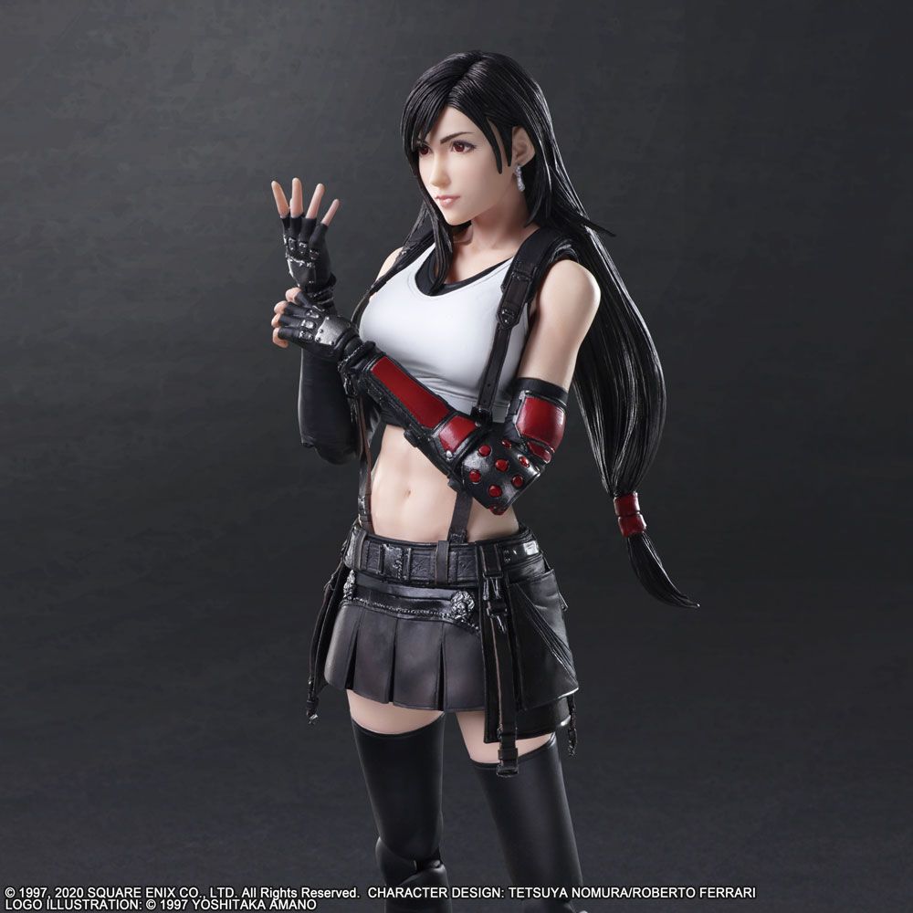 SQUARE ENIX: FINAL FANTASY® VII REMAKE PLAY ARTS -KAI- ™ - Tifa Lockhart Action Figure (ONLINE ORDER ONLY)