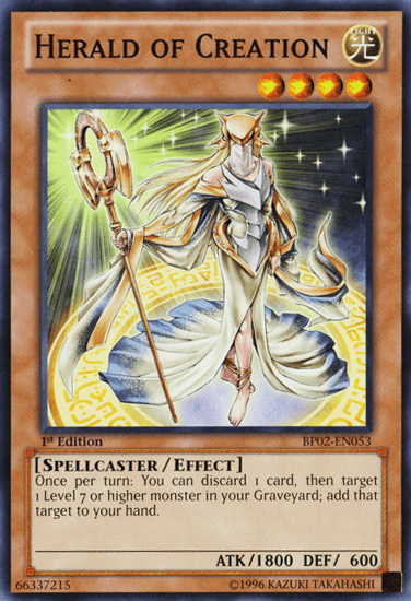 Herald of Creation [BP02-EN053] Mosaic Rare (ONLINE ORDER ONLY)