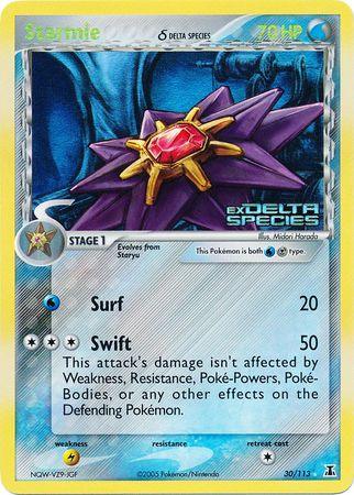 Starmie (30/113) (Delta Species) (Stamped) [EX: Delta Species] (Online Only)