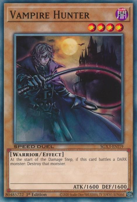 Vampire Hunter [SGX3-ENI19] Common (ONLINE ORDER ONLY)