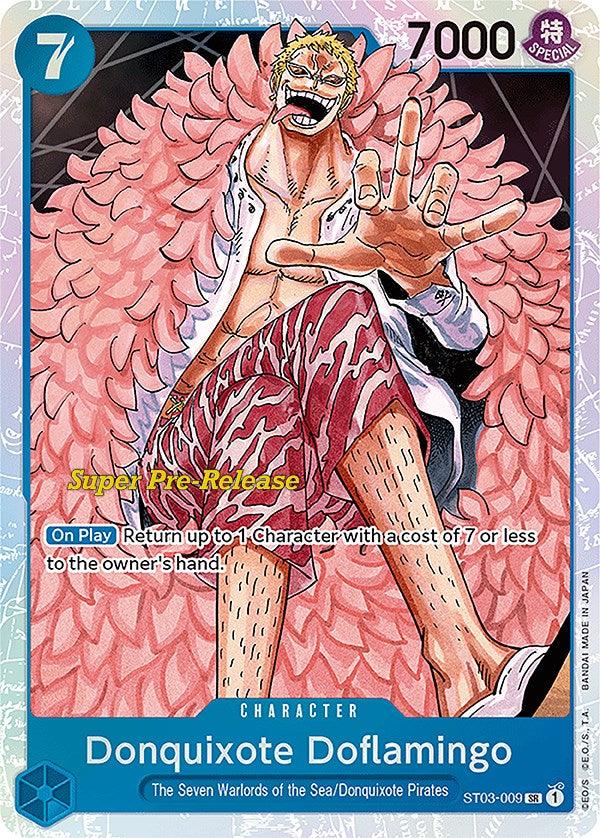 Donquixote Doflamingo [Super Pre-Release Starter Deck: The Seven Warlords of the Sea] (ONLINE ORDER ONLY)
