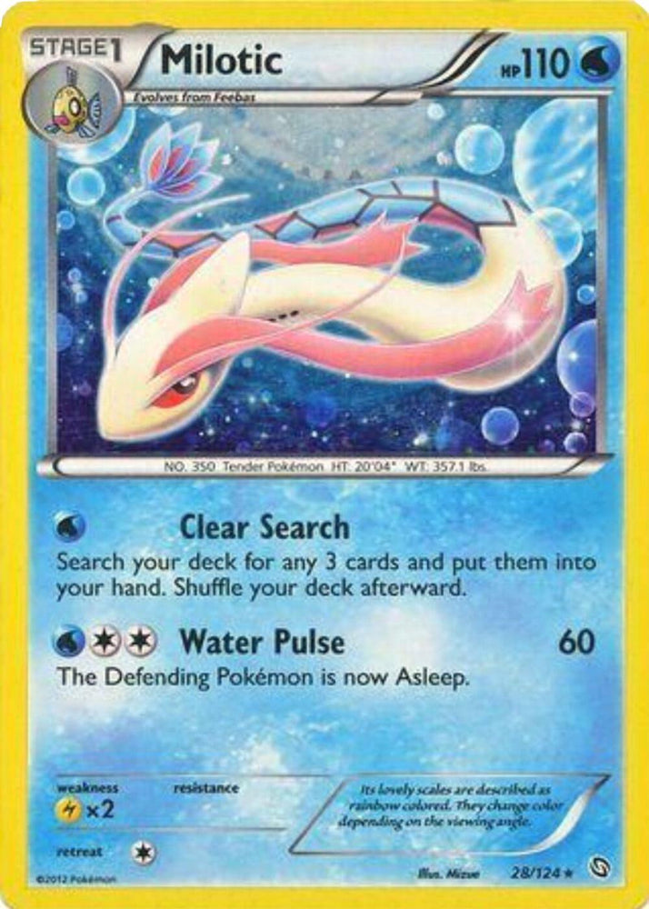 Milotic (28/124) (Cosmos Holo) [Black & White: Dragons Exalted] (Online Only)