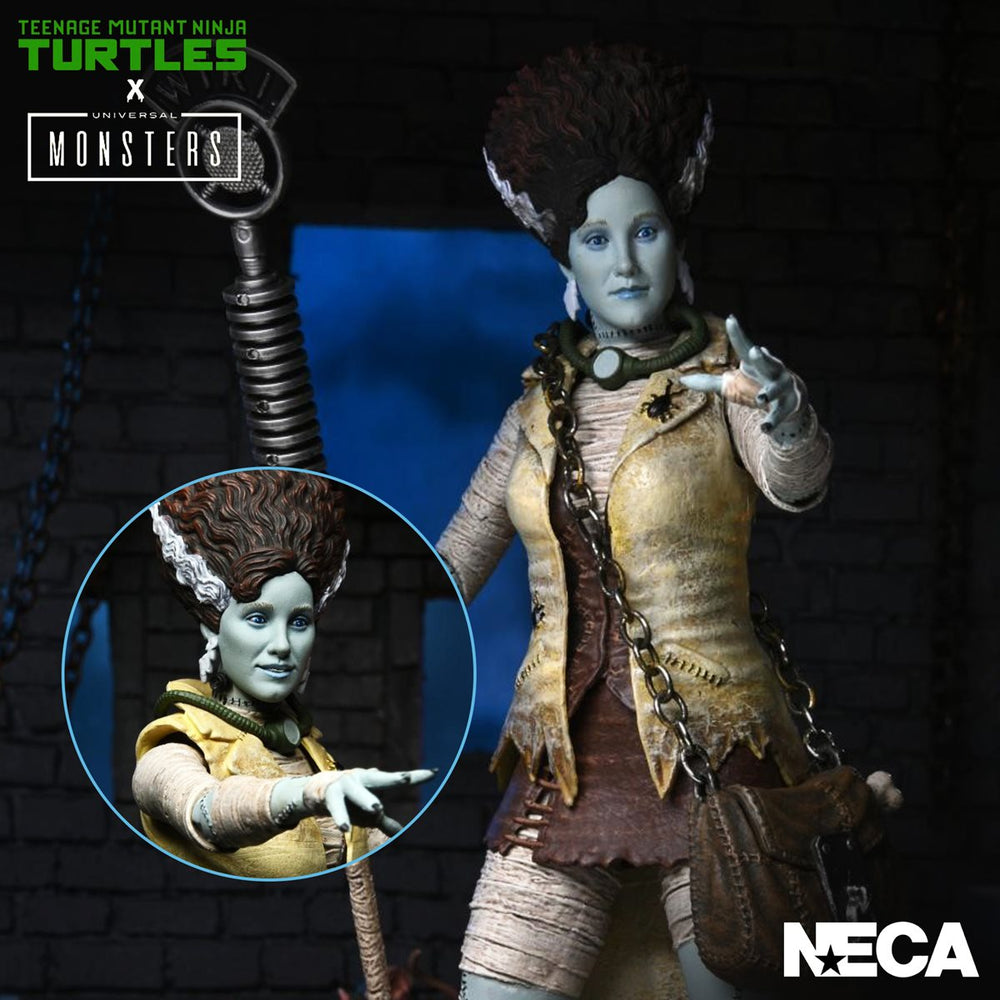 NECA Universal Monsters x Teenage Mutant Ninja Turtles - Ultimate April O'Neil as The Bride (ONLINE ORDER ONLY)
