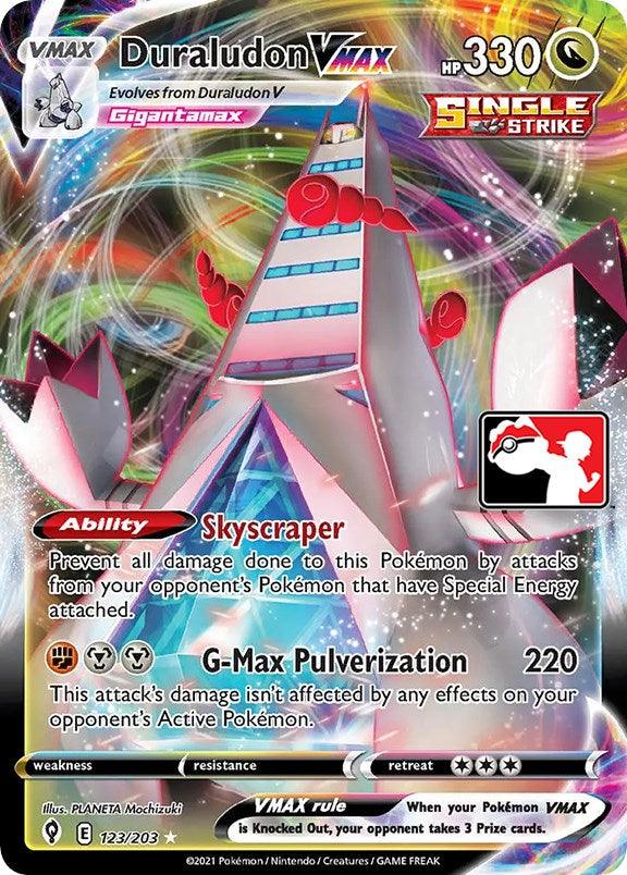 Duraludon VMAX (123/203) [Prize Pack Series One] (Online Only)