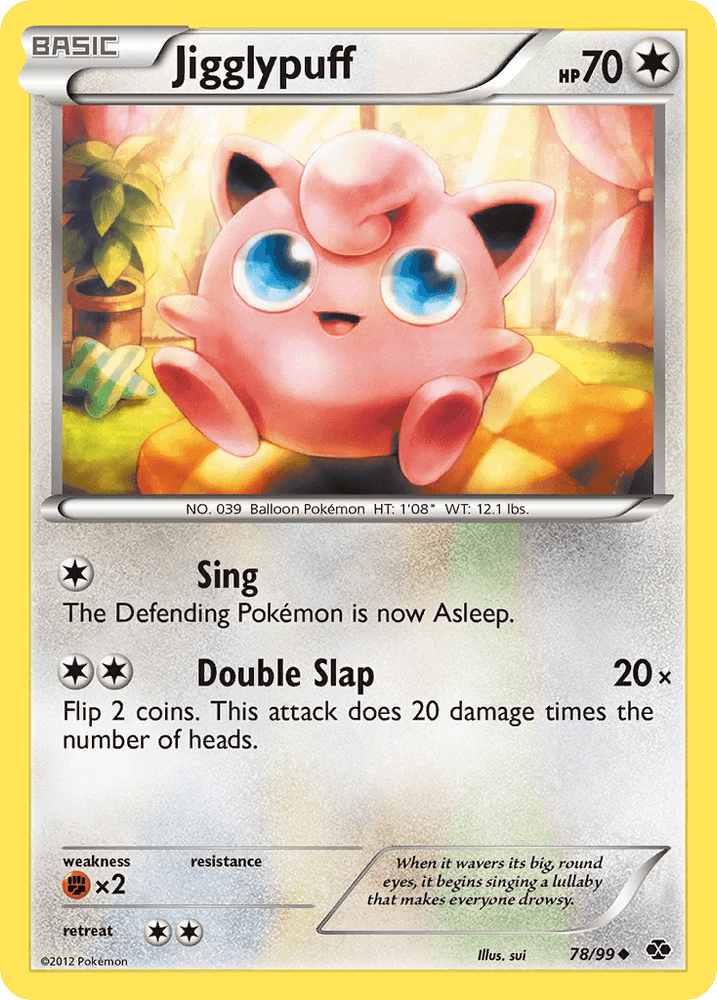 Jigglypuff (78/99) [Black & White: Next Destinies] (Online Only)