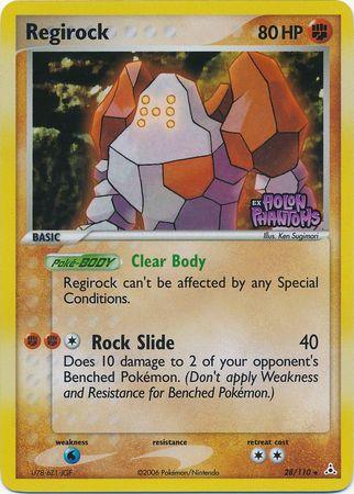 Regirock (28/110) (Stamped) [EX: Holon Phantoms] (Online Only)