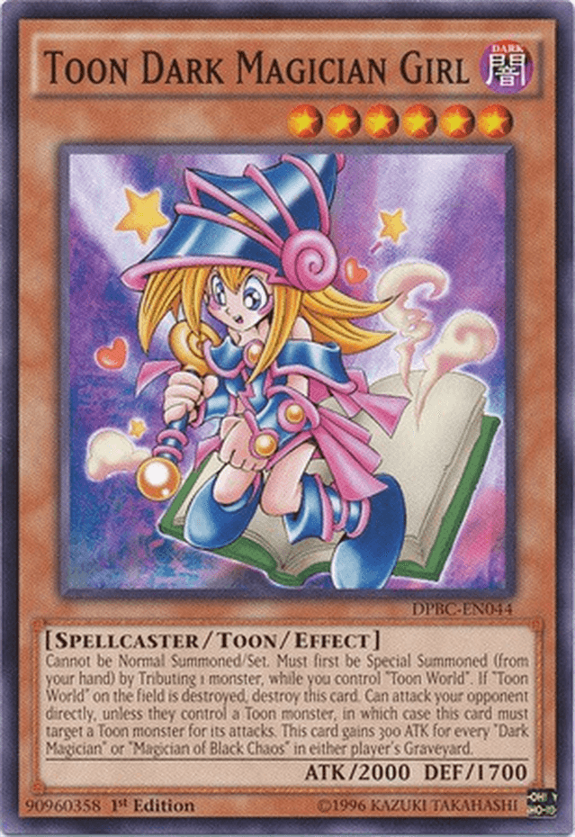 Toon Dark Magician Girl [DPBC-EN044] Common (ONLINE ORDER ONLY)