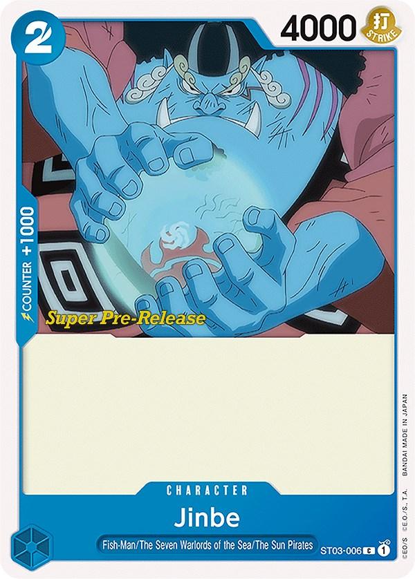 Jinbe [Super Pre-Release Starter Deck: The Seven Warlords of the Sea] (ONLINE ORDER ONLY)