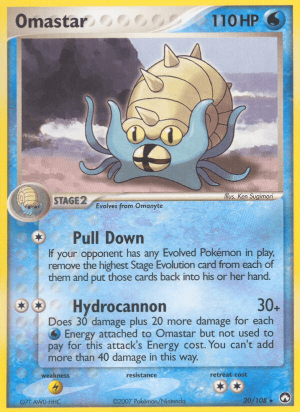Omastar (20/108) [EX: Power Keepers] (Online Only)